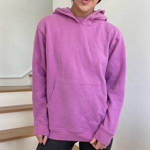 Lululemon Athletica All Yours Magenta Glow Fleece Pullover Hoodie Sweatshirt 4